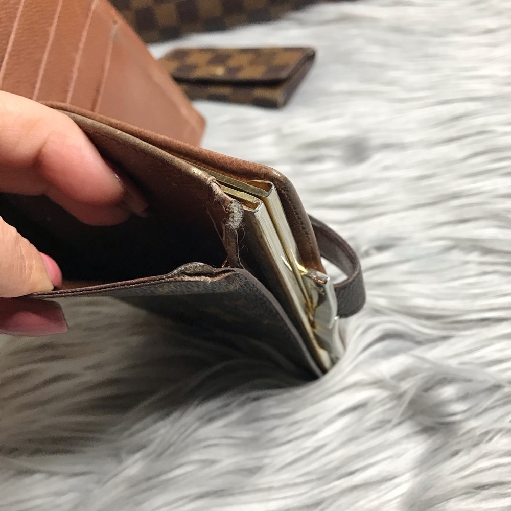 AUTH Louis Vuitton Kisslock Wallet SD0947 - Picture 6 of 8